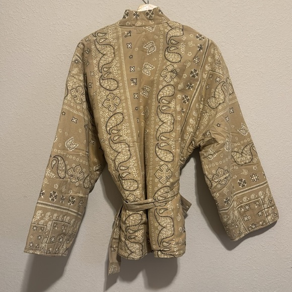 MES DEMOISELLES PARIS KIMONO JACKET SZ 2/L - Picture 5 of 8